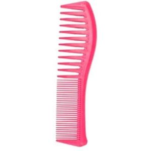 1 stks hars kappers kam hoofdhuid massage haarborstel duurzaam fijne tand brede tand haar haarborstel kapsel gereedschap salon kam (maat: roze)