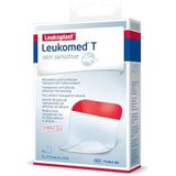 Leukoplast - T Skin Sensitive - Transparante Eilandpleister - 7,2 x 5 cm - 5 Stuks