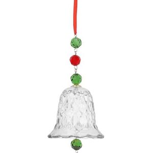 Kerstkristallen Zonnevangers, Geometrische Hangende Windgong, Glazen Windbellen voor Kerstcadeaudecoratie (Transparant)