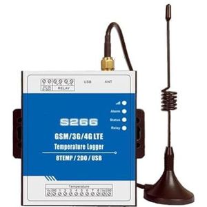 8 temperatuuringangen GSM 2G 3G 4G datalogger afstandsbediening met sensor optioneel(Kit3 3G)