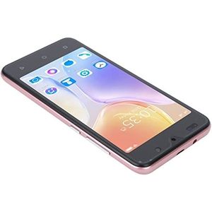 Dual Sim Mobiele Telefoon, 2 GB 32 GB Gezichtsherkenning Dual Camera Slimme Mobiele Telefoon voor Het Spelen van Games (Rosé goud)