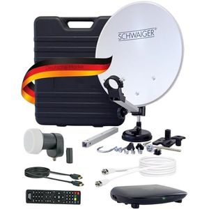 SCHWAIGER 9604 Camping Satelliet Systeem Complete Set