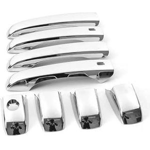 Zelfklevend Compatible Met Grand Cherokee 2017 - Enkelvoudig Gat Deurbescherming - Antikras Folie Voor Deurbekleding Decoratie Krasbescherming(Handle-two smart)