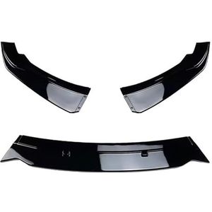 STRIVING BIRD Voor B&MW F20 F21 116i 118i 120i 1 Serie 2011-2019 Auto Voorbumper Lip Body Kit Spoiler Splitter Bumper Canard Lip Splitter Autofrontspoilers(Gloss Black)