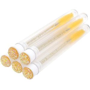 5 Pcs Draagbare Wimper Borstel Volwassenen Stofdicht Eenmalig Gebruik Wenkbrauw Wimpers Borstels Cosmetische Schoonheid Lever