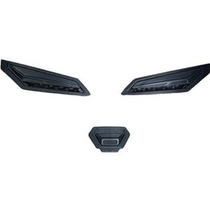 Motorhelm vizier lens, Helmvizier, K5 Helmlens Past op K5 K3SV K1 K5S Helmaccessoires Gegalvaniseerde HD-lens (Y)(Ee)