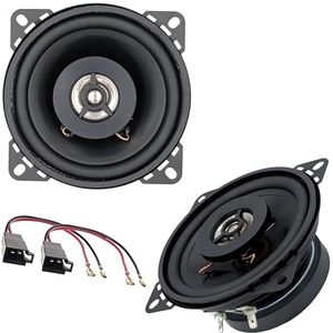 Sound-way 2-weg luidspreker 10 cm compatibel met Citroen C1, Peugeot 107, Toyota AYGO
