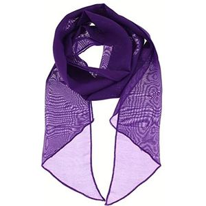 Topkids Accessories Donkere chiffon sjaals voor dames en heren, dames sjaal, sjaals voor vrouwen UK, dames sjaal, kleding voor vrouwen, nekwarmer, wintersjaal, Paars