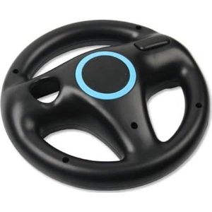 AMEEGO Stuurwiel Design Stand Mario Kart Racing Game Stuurwiel Stand Voor Wii Game Controller (zwart)