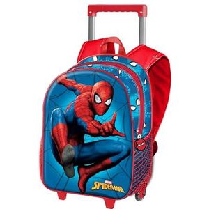 Spiderman Courageous-Basic Rugzak met trolley, meerkleurig, 31 x 48,5 cm, inhoud 18,2 l, Meerkleurig, Eén maat, Basic Rugzak met Trolley Courageous