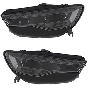 Auto Koplamp Lens Voor A6 2016 2017 2018 Voor A6L Geen AFS LED Koplamp Met Welkom Gemodificeerde Bi Xenon Accessoires Auto Front Lichten