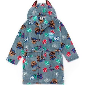 Paw Patrol Boys Blue Hooded Badjas | Omarm avontuur met deze Paw Patrol fleece badjas | Perfect voor gezellige nachten en speelse dromen | Kamerjas voor kinderen