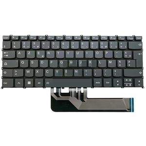 Frans-Hongaars verlicht toetsenbord voor Ideapad voor FLEX 5-14ALC05-14ARE05-14IIL05-14ITL05 voor YOGA voor S7 AIR14 2020(FR F10 lock key)