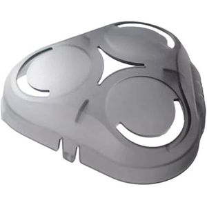 YHNNH 1 Stks Scheerhoofd Cover, Compatibel voor Philips, Kruissteek S5080 S5095 S5077 S5351 Transparante Beschermhoes (1 stuks)