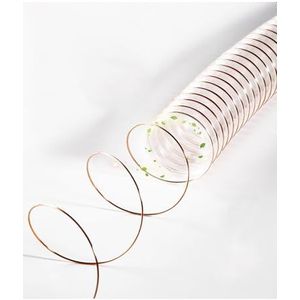 PU Polyurethaan Flexibele Slang, 1,2 mm flexibele, doorzichtige PU-stofafzuigslang, 3,28 ft, lengte 20-600 binnendiameter(80mm)