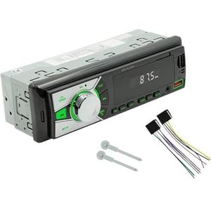 1din Universele Autoradio MP3 Speler FM/BT/AUX/USB/TF/Mobiele Telefoon Opladen 7 Kleuren Lampen Bedrading Bescherming Auto