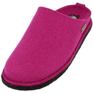 HAFLINGER Flair Soft vilten pantoffels van wolvilt, kardinaal, 41 EU