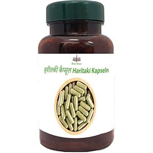 Haritaki Capsules, set van 3, veganistisch, HPMC, 100% zuiver, geen vulstoffen, geen additieven, geteste kwaliteit uit India, Shiva's Dream, alle 3 dosha's in evenwicht (3)
