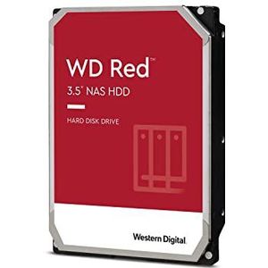 WD Rode 2 TB 3,5 inch NAS interne harde schijf, 5400 RPM, WD20EFAX