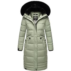 Navahoo Fahmiyaa Winterjas voor dames, warme gewatteerde jas met afneembare capuchon, XS-3XL, XL