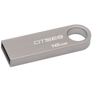 Kingston DataTraveler SE9 -DTSE9H/16GB USB-sticks, 16GB, zilver