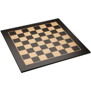 Philos Brussel Schaakbord Veld 55 mm - Houten bord 55 x 55 cm - Speeltijd 10-240 min - Voor 2 spelers vanaf 6 jaar
