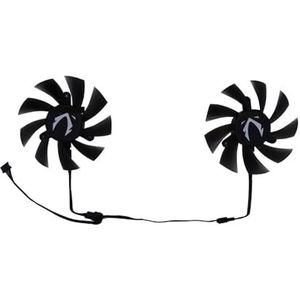 VGA grafische koeler, videokaartventilator, 2 stuks voor Leadtek voor WinFast voor RTX 3050 3060 2060 2070 RTX3060 voor HURRICANE WHITE EDITION 8G
