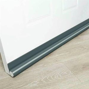 DIY tochtstrip voor een enkele deurnaad, verstelbaar en slijtvast, leren deurafdichtingsstrip - DGR