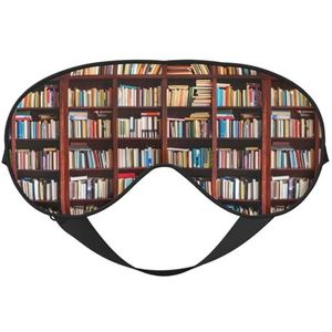 Boeken afdrukken all-Occasion Sleep Eye Mask met dubbele zijden verstelbare riem perfect voor diensten en reizen