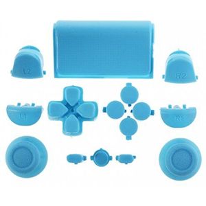 Vervanging Volledige Knoppen Aangepaste Mod Kit Set voor Sony Playstation 4 PS4 Controller (Baby Blue)
