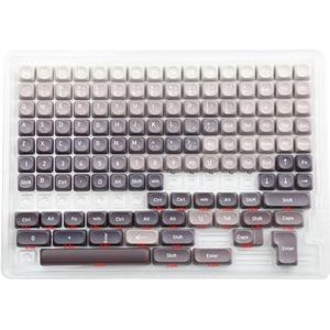 QPSJXN MOA Profiel PBT Keycap Set 134 voor mechanische gaming-toetsenborden MX (JP Box M134-G)