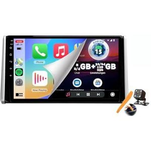 Y200s,YLOXFW Auto Stereo Android 15.0 Radio Sat Nav voor RAV4 2019-2021 GPS Navi 9'' Cartablet Multimedia Video Player FM BT Ontvanger met Carplay 4G 5G WiFi DSP SWC