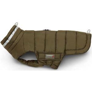 Wolters Gewatteerde jas Cosy voor teckel, maat: 46 cm, kleur: olijf