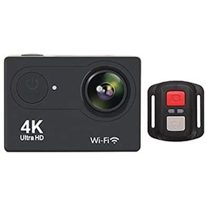 Actiecamera, Ultra HD onderwatercamera, H9R 4K WiFi-afstandsbediening Sportvideo-opname Camcorder DVR DV Waterproof Pro Mini-helm Camera-accessoireset(Nero)