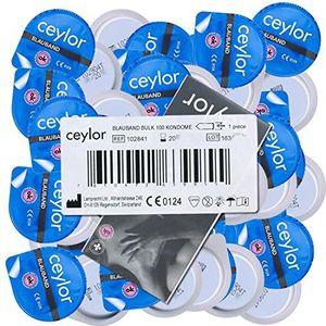 Ceylor Blauband, 100 vochtige condooms voor een natuurlijk gevoel