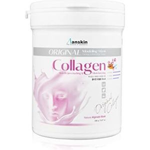 AnSkin Modeling Mask Powder, Pack, Collageen, Brightening, Anti-aging, Huidverzorging..350g door Anskin