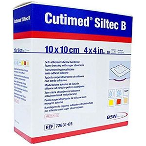 Cutimed - Siltec B - Hechtbandage - Steriel - 10 stuks