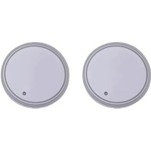 Auto LED Lichtgevende Bekerhouder Onderzetters voor Audi Q4 E-tron 2022 2023 2024, Lichtgevende Coaster Anti-Spilt Bekerhouders Lampen Interieur Decoratie