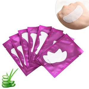 Lunamoon 50 paar Oogpads voor Wimperverlenging Wimperverlengpads Wimperpads Ooggelpads voor Wimperextensions Gel-oogpads voor Verlenging