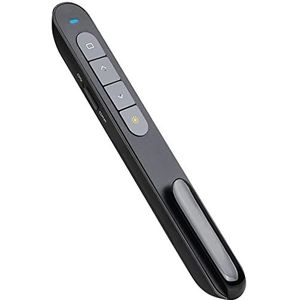 Presentatie Clicker voor PowerPoint Remote, Hyperlink Volume Wireless Presenter Remote Presentation Pointer, USB Presentation Remote Slide Advancer PPT Clicker voor Computer Laptop Mac