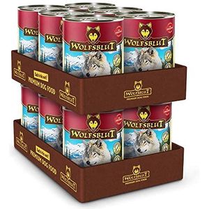 Wolfsblut - Blue Mountain - 12 x 395 g - wildvlees - natvoer - hondenvoer - graanvrij