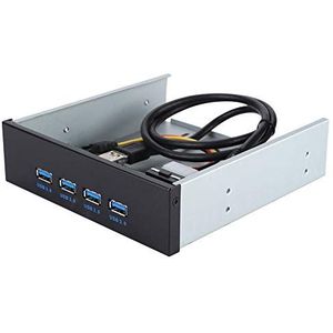 USB 3.0 voorpaneel 5,25 inch optisch USB3.0-station 4-poorts voorpaneel USB-voorpaneel 19PIN naar USB3.0 CD-driver 4-poorts HUB voorpaneel CD-ROM-uitbreiding Mobiel rek
