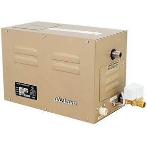 Saunakachel, Zelflozende stoomgenerator Douche Sauna Bad Home Stoombad Spa Generator Natte stoommachine Droge en natte stoomsauna Stoomgenerator Home Hotel Spa Douchegebruik(AT-45)