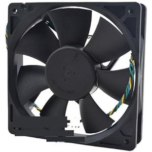 Voor ADDA AD1212XB-A7BGL DC 12V 0,65A 120x120x25mm 4-draads serverkoelventilator