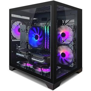 INFOMAX | Gamer-pc, desktopcomputer, gaming-pc - AMD Ryzen 7 5700X processor • NVIDIA RTX 4070 12 GB • 32 GB RAM • 1 TB SSD • ARGB Aquarius behuizing • FREEDOS