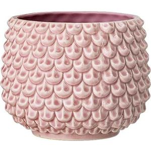 Nordring Pino Vintage plantenpot voor kamerplanten, bloempot, maat L (16,5 cm diameter), roze, keramiek