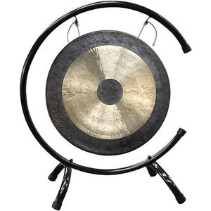 Tam Tam Gong Whood Chau Gong met standaard en hout/katoenen spits, klopper Traditionele Chinese Chau Gong Fengshui Gongs (Size : 40cm)