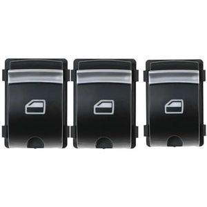 Elektrische Window Switch 4F0959855B 4F0959851H Elektrisch Paneel Raam Hoofdbedieningsschakelaar Knop Voor AUDI A6 Voor QUATTRO A3 Q7 2004-2011 Window Schakelaar(Switch And Button)