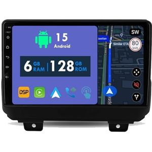 RoverOne Autoradio GPS voor Jeep Wrangler 2018 Carplay Android Auto Stereo Hoofdeenheid Bluetooth WiFi Radio Speler Sat Navigatie