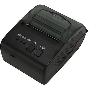 Labelprinter, 58 Mm Bluetooth Thermische Printer voor Verzendpakketten, Commerciële Thermische Labelprinter voor Verzending, Barcode, Huishoudelijk, Ondersteuning